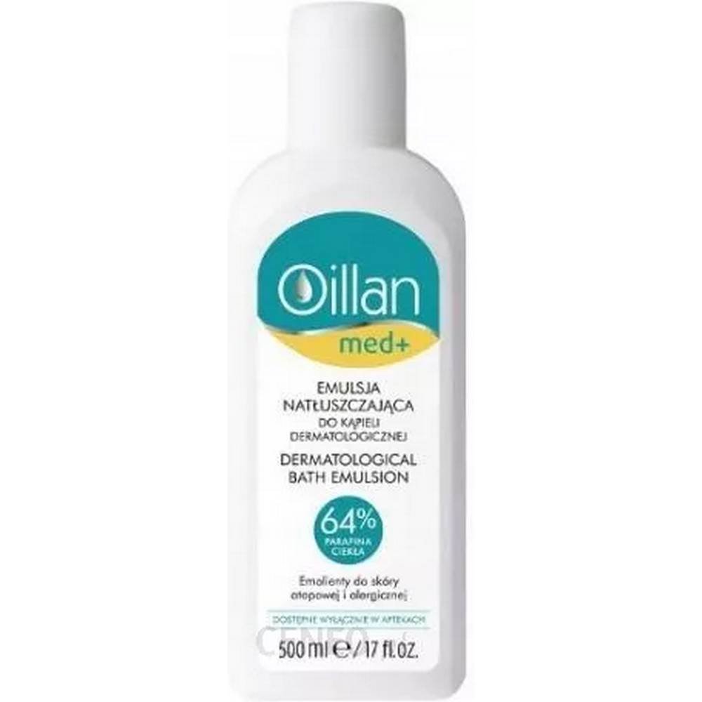 oillan med 500ml oceanic Emulsion d'huile pour bains dermatologiques.