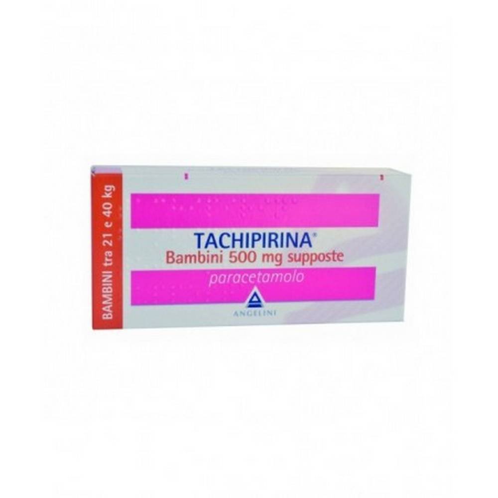tachipirin for children 10 x 500 mg angelini Antipyrétique Analgésique 10 Suppositoires